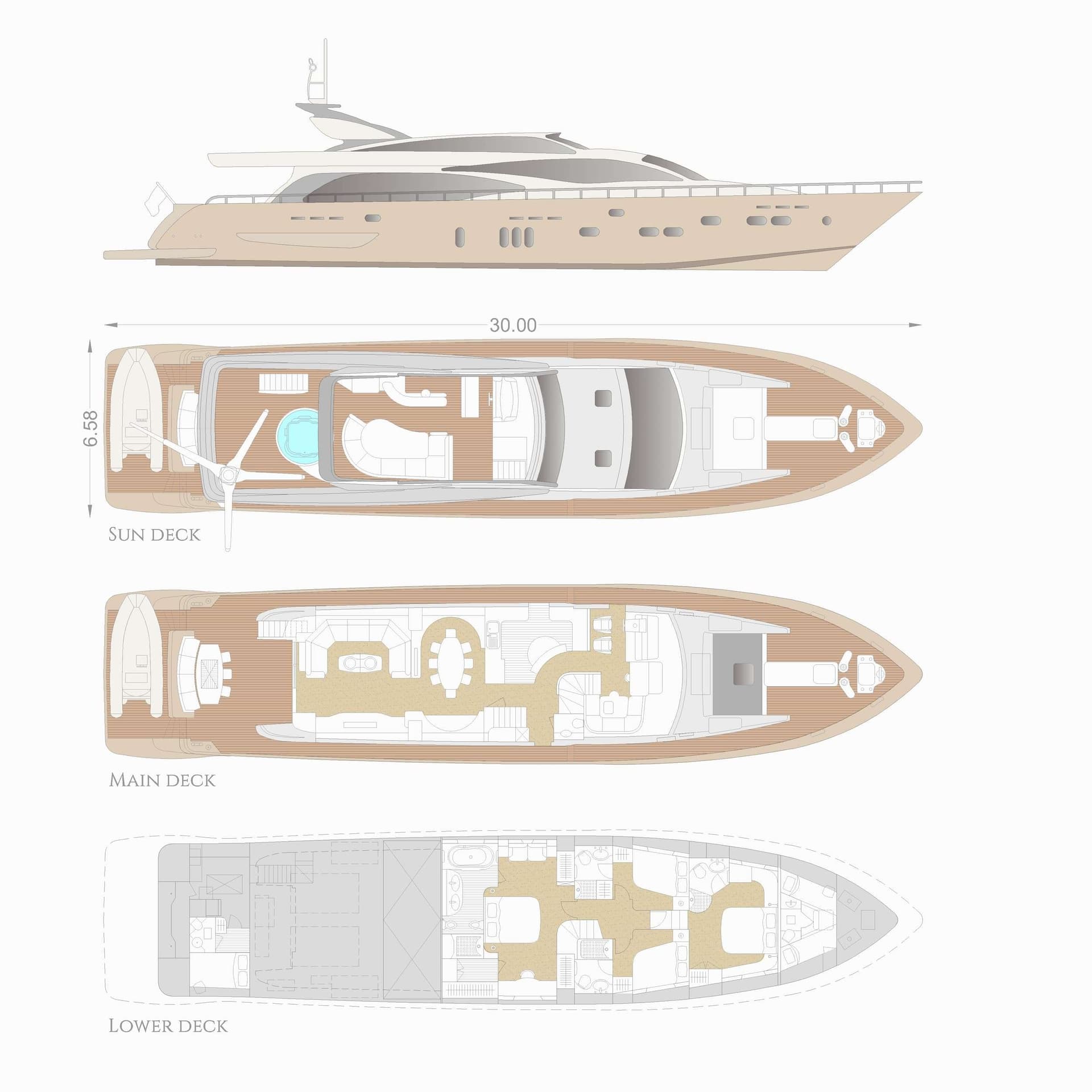 yacht plan