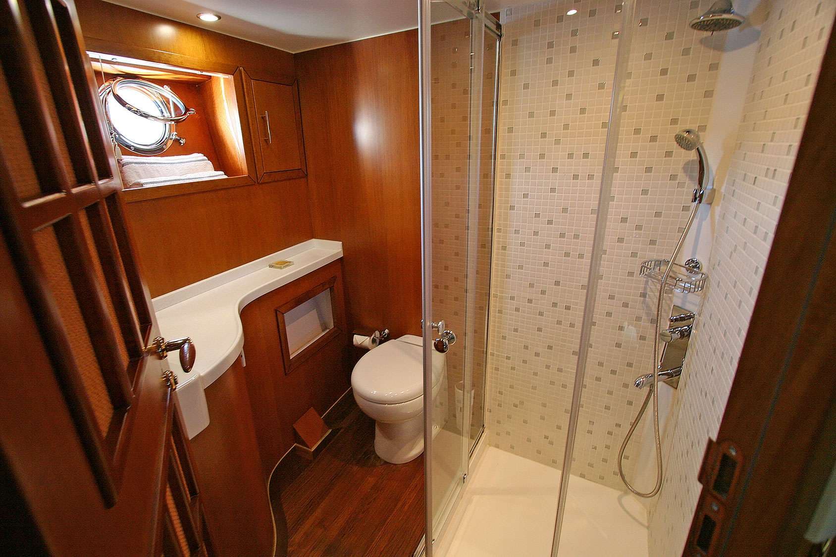 Forward Master Cabin Bathroom