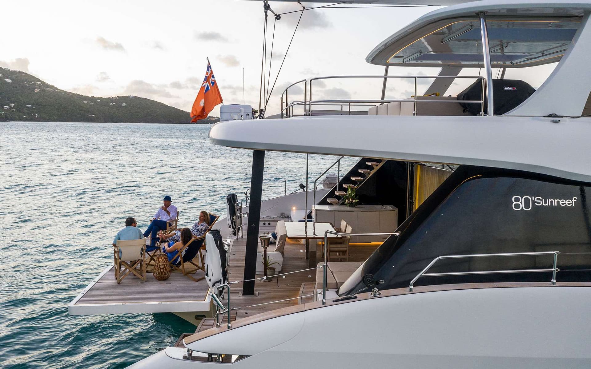 A spectacular spot for sundowners.