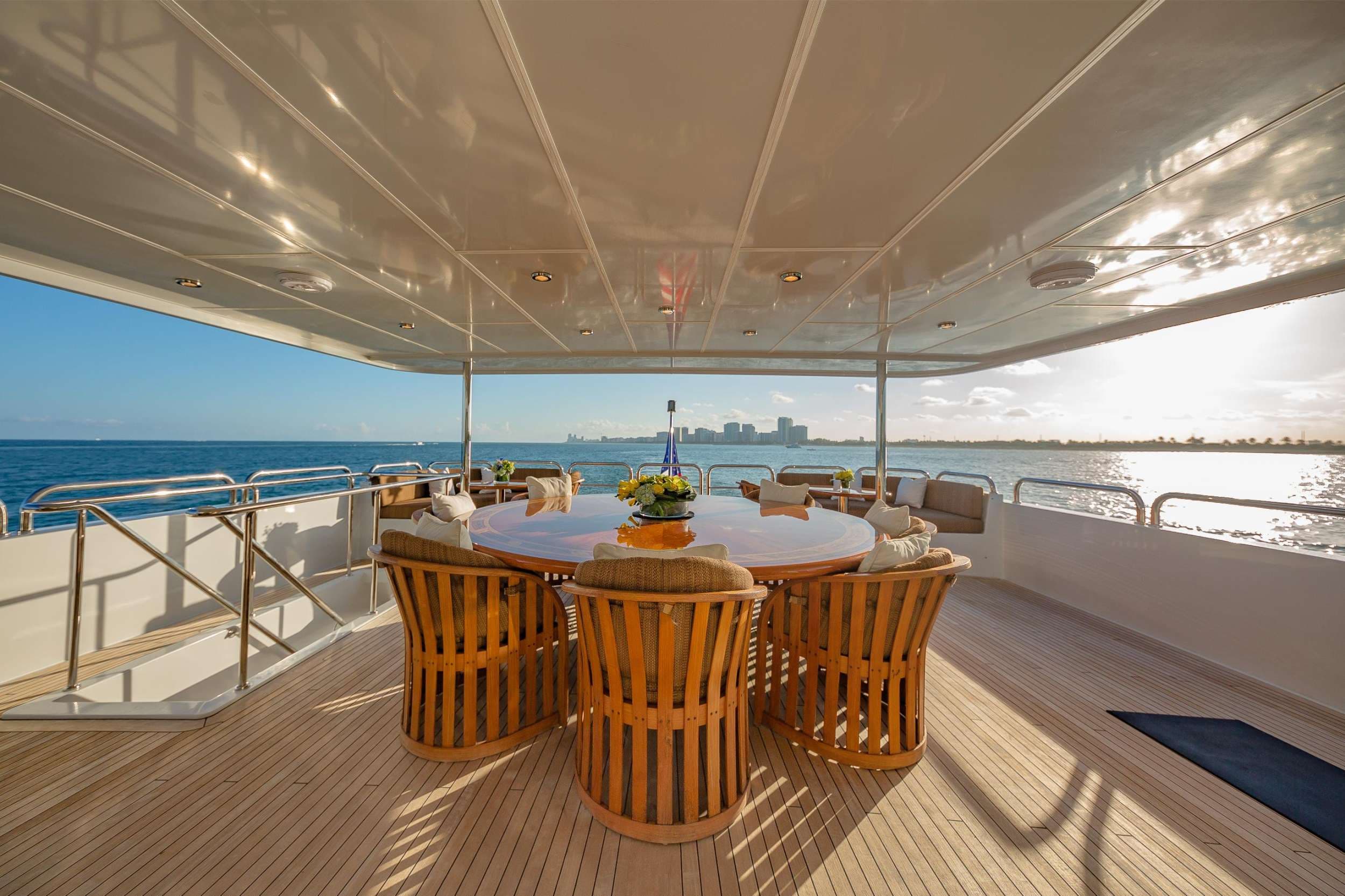 Sky Lounge Deck Dining (Table seats 8 Guests)