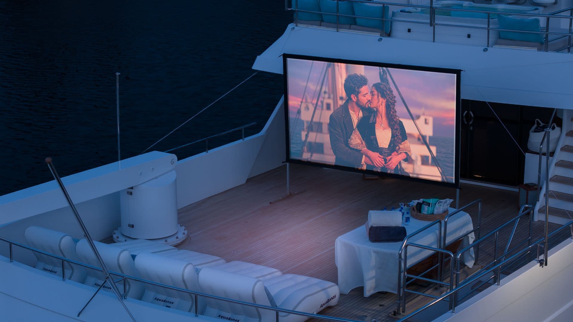 Outdoor Cinema Setup