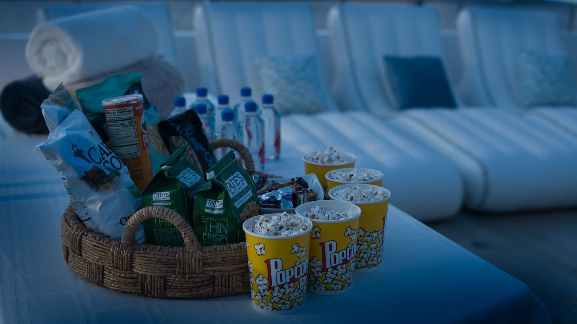 Outdoor Cinema Setup