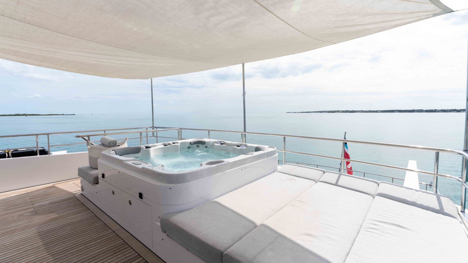 Jacuzzi on Sun Deck