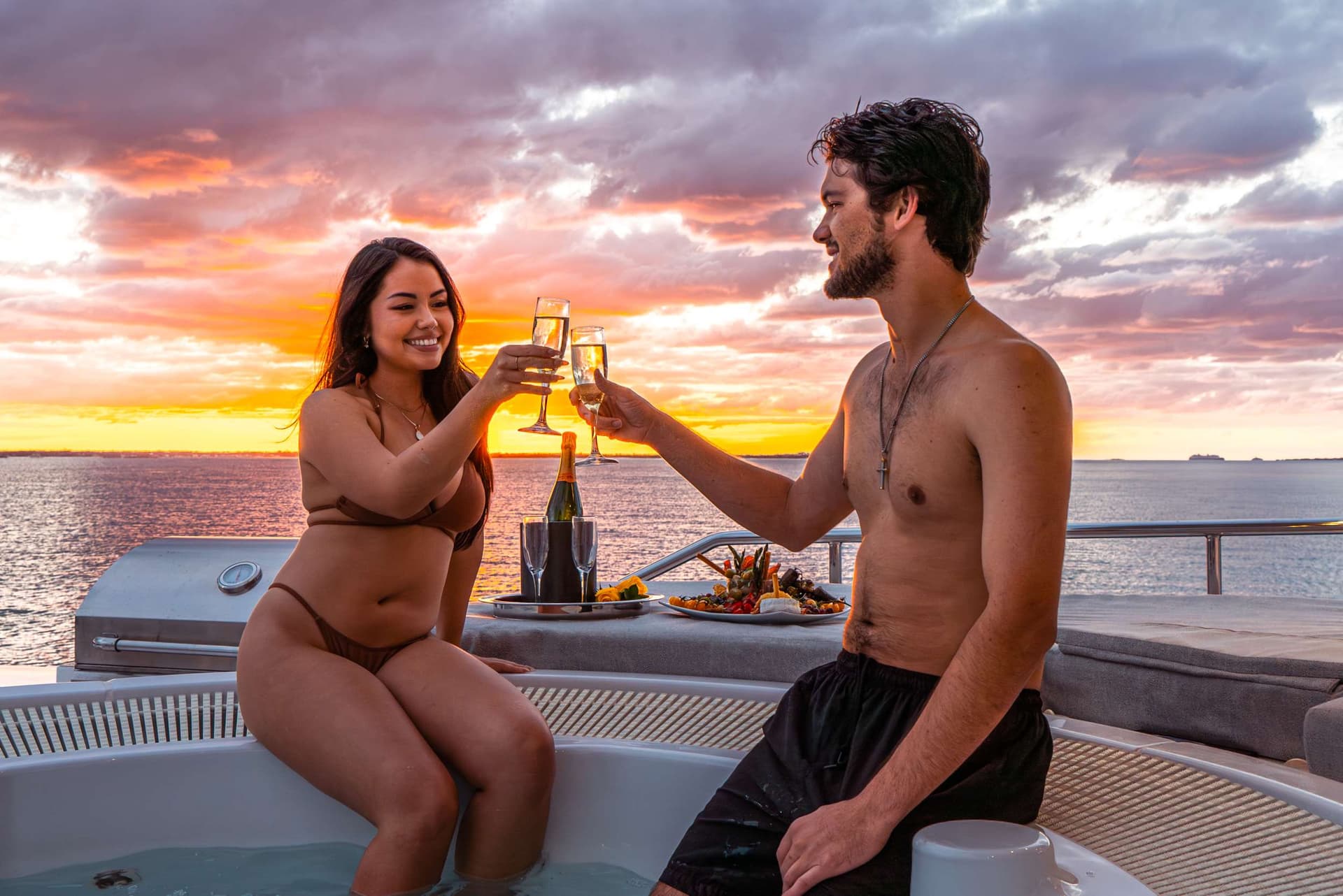 Flybridge Jacuzzi