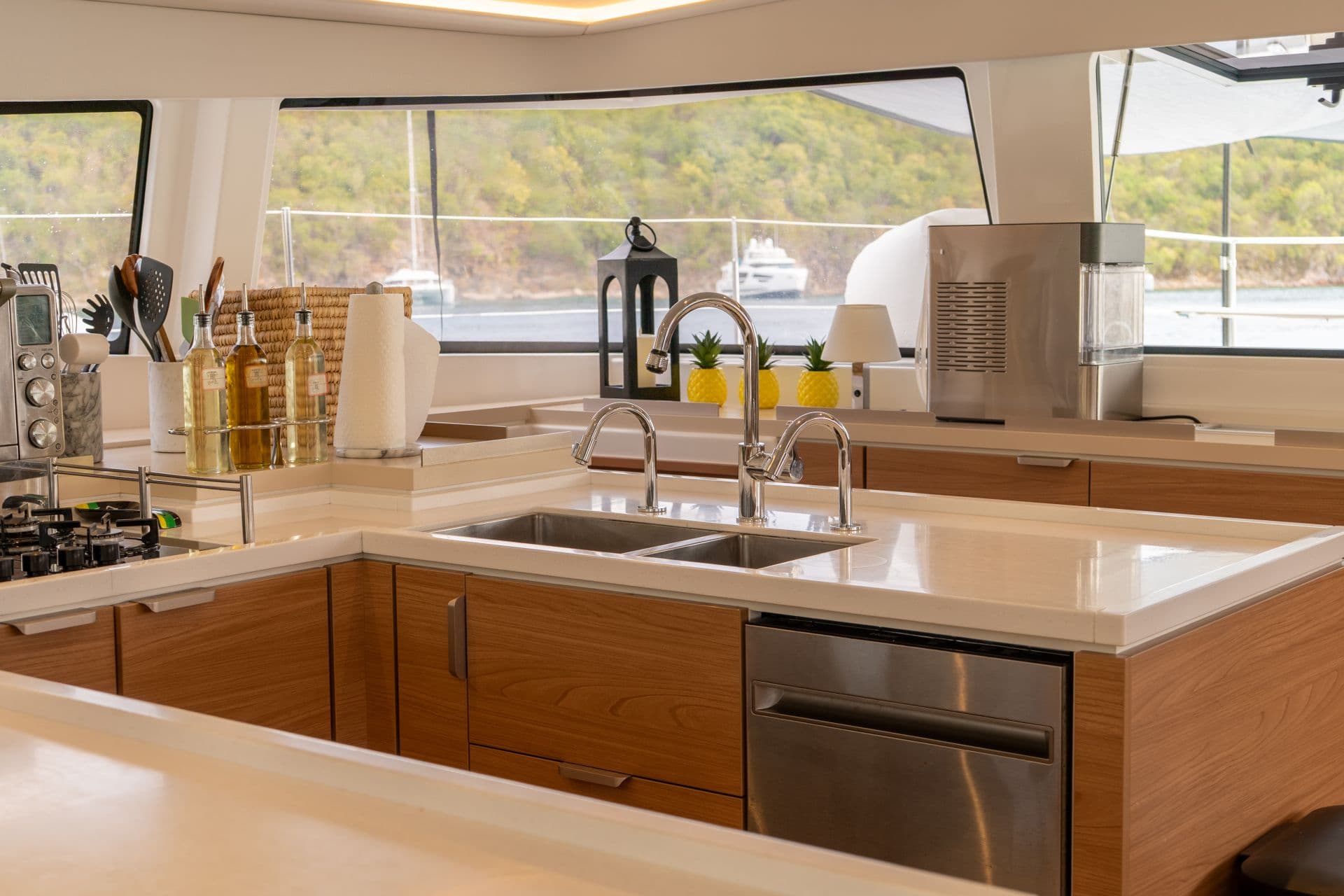 Out of the Blue Galley Area