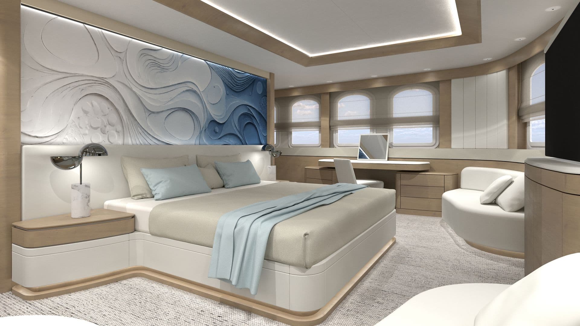 Master cabin-refit scheduled for winter 2026/2027