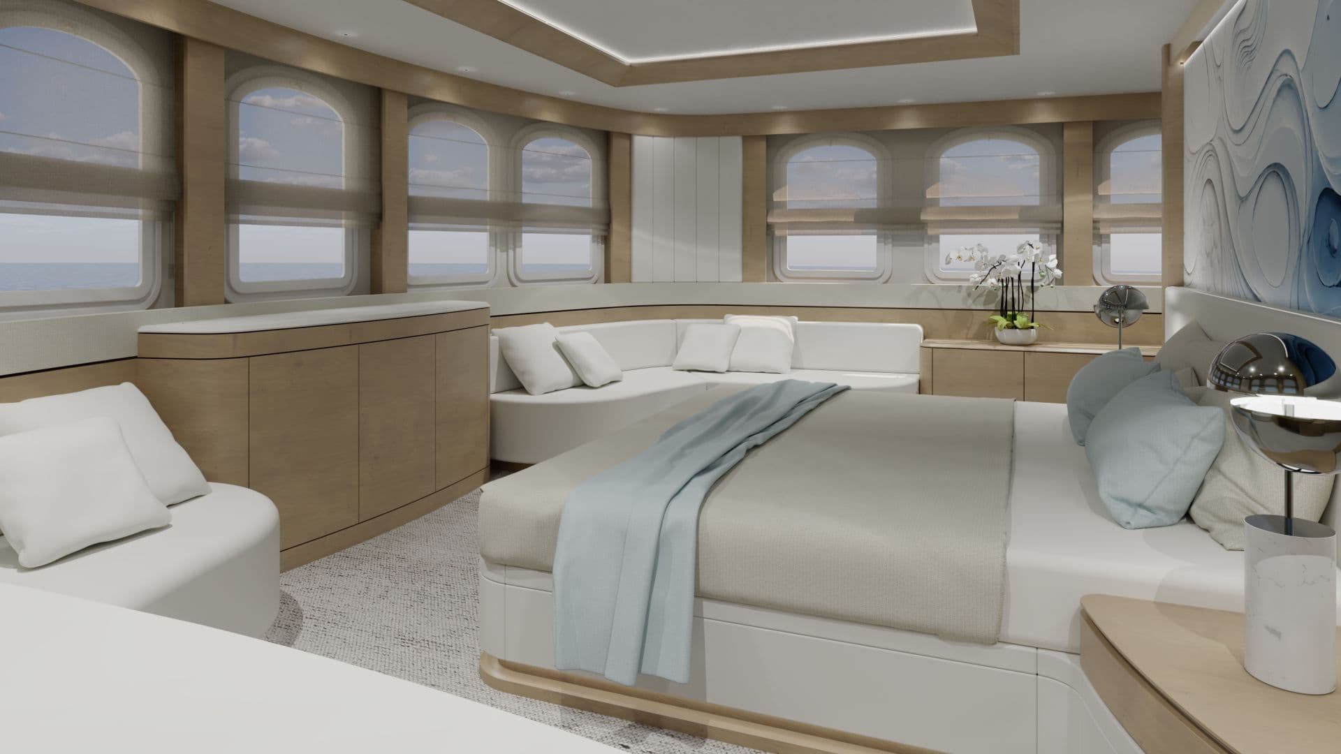 Master cabin-refit scheduled for winter 2026/2027