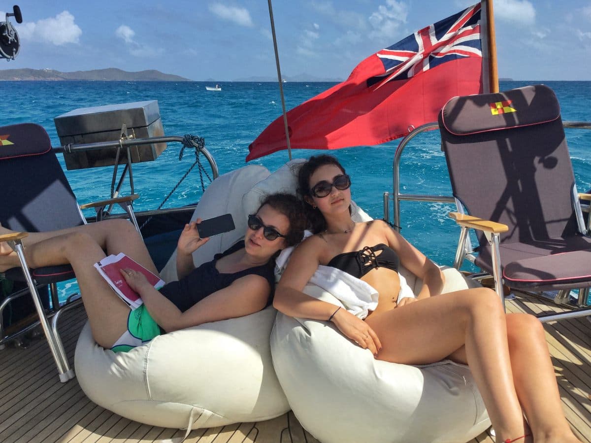 Guests Relaxing
