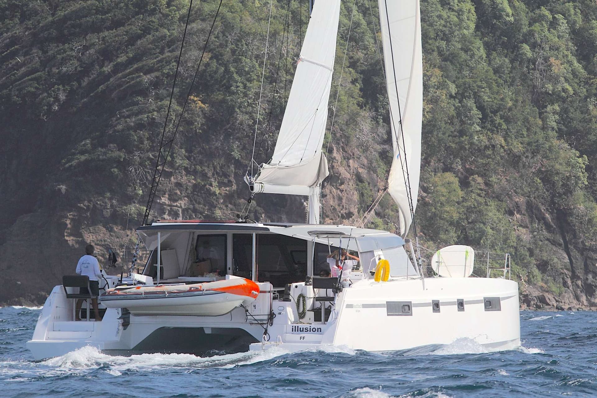 Sailing to Bequia, Grenadines