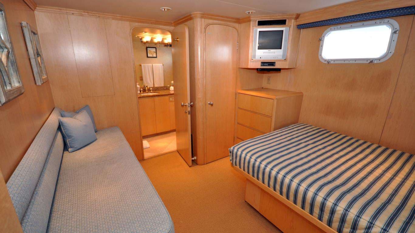 Guest stateroom aft view