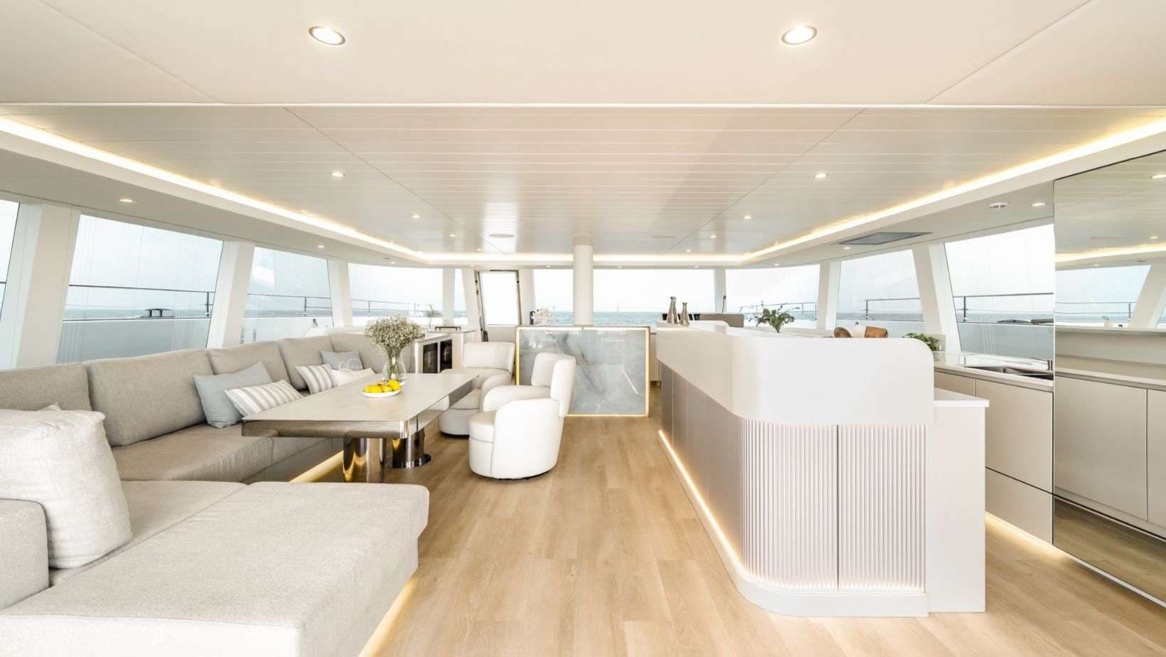 Salon + Galley View