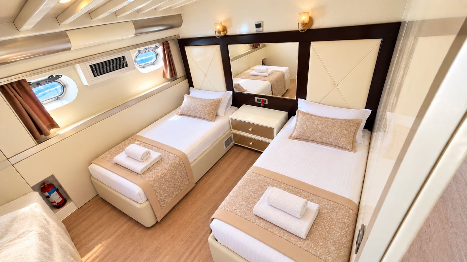 Twin cabin