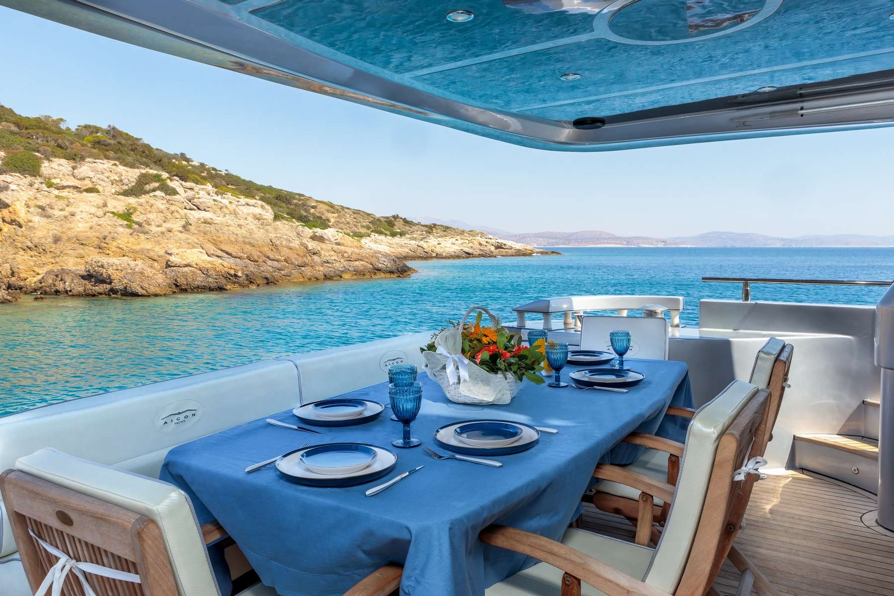 Aft deck
