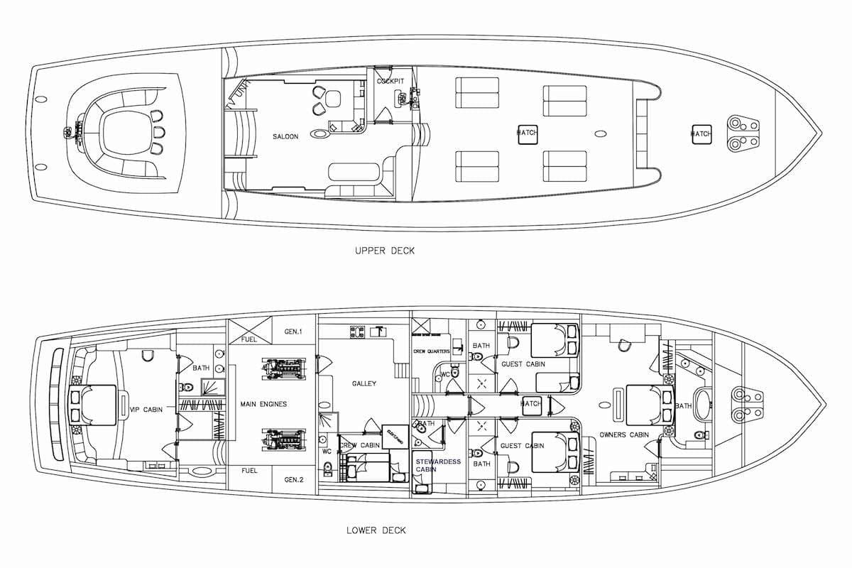 yacht plan