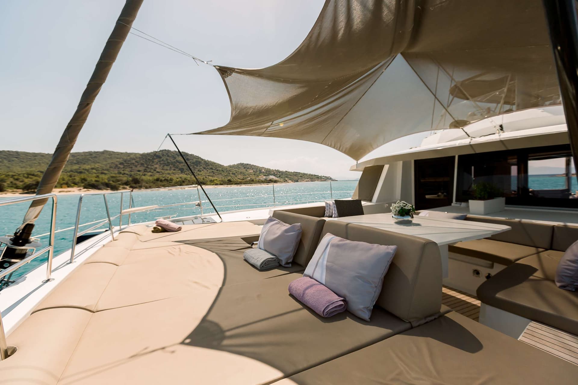 Forward Sunbathing Area
