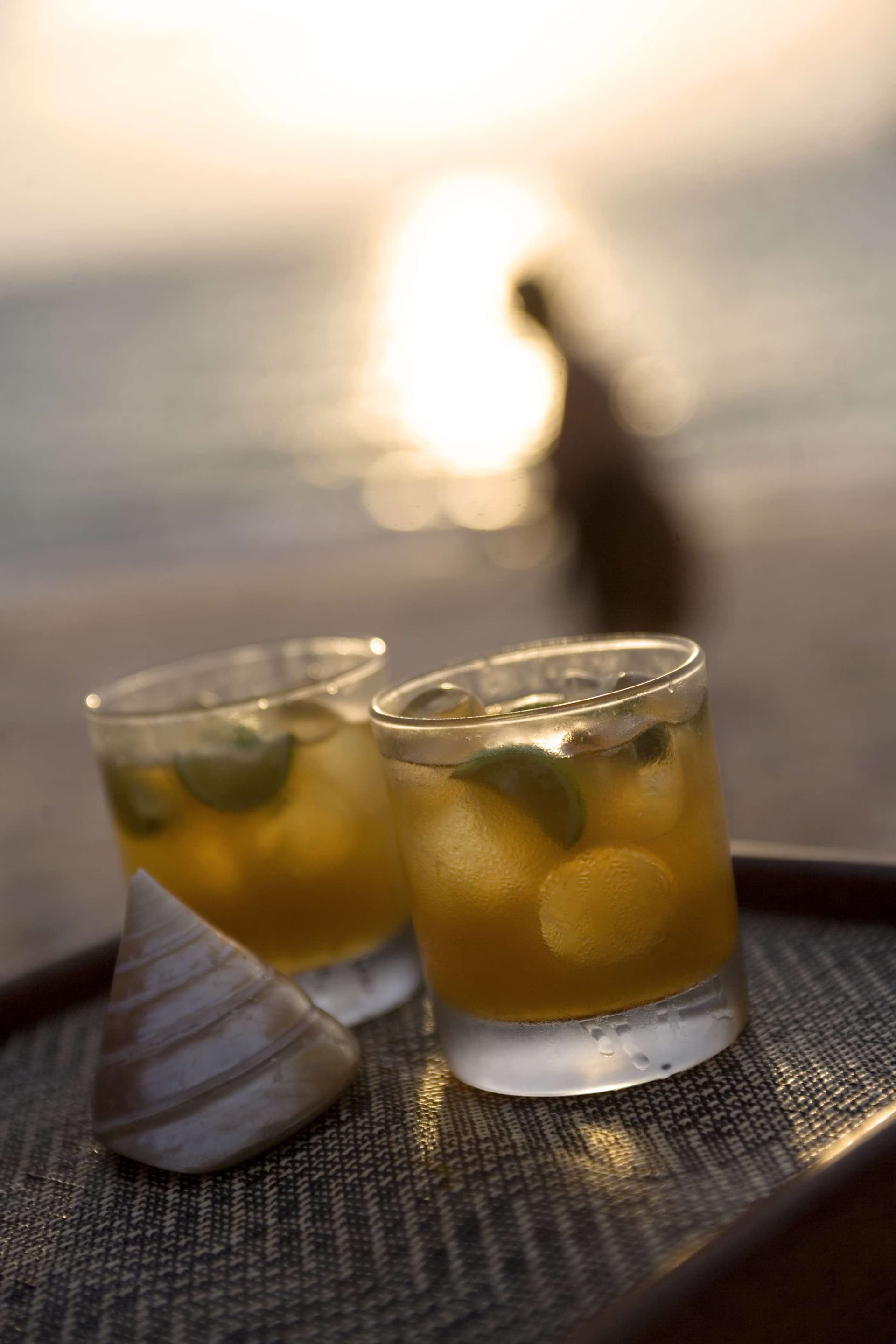 Sunset drinks