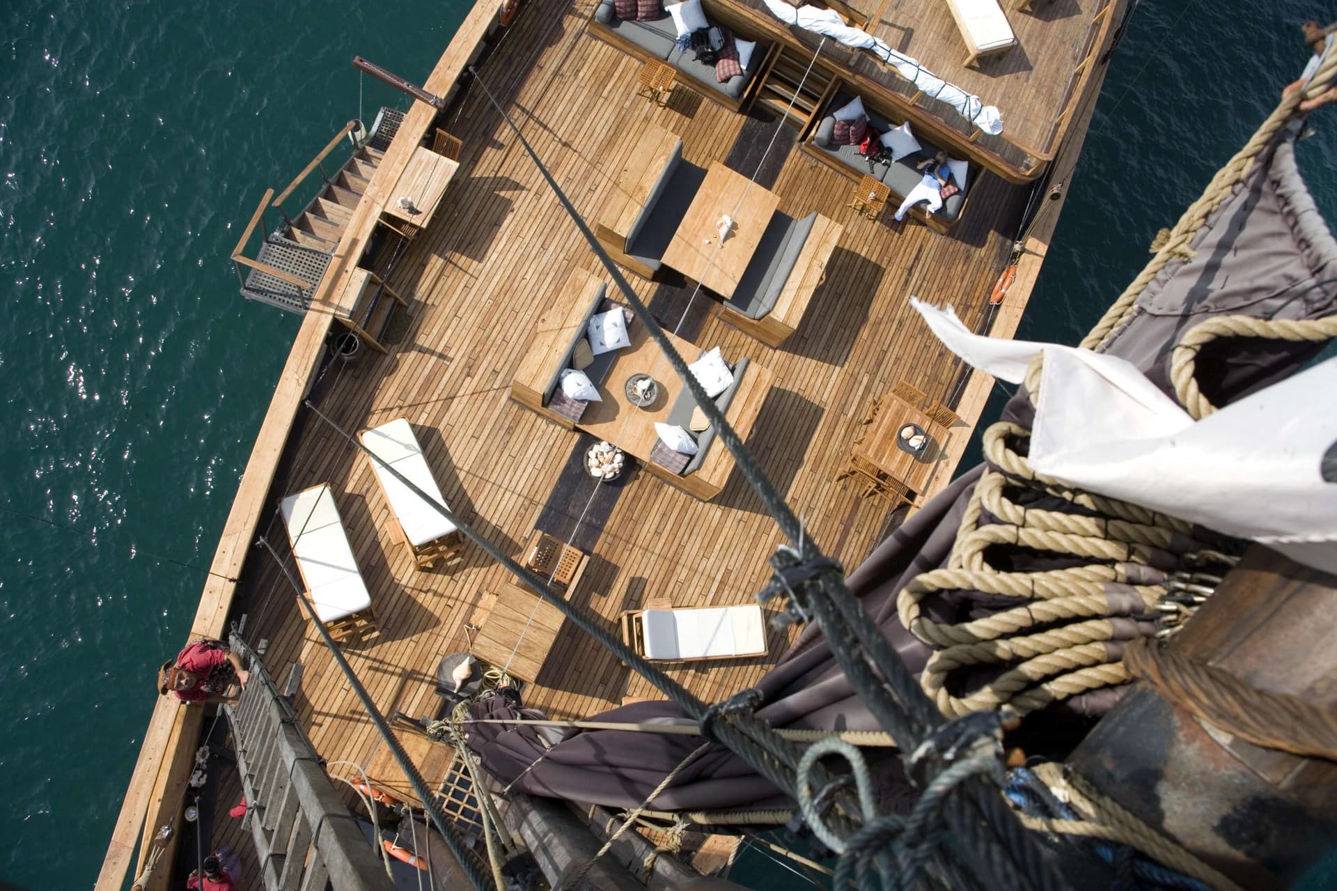 View from deck