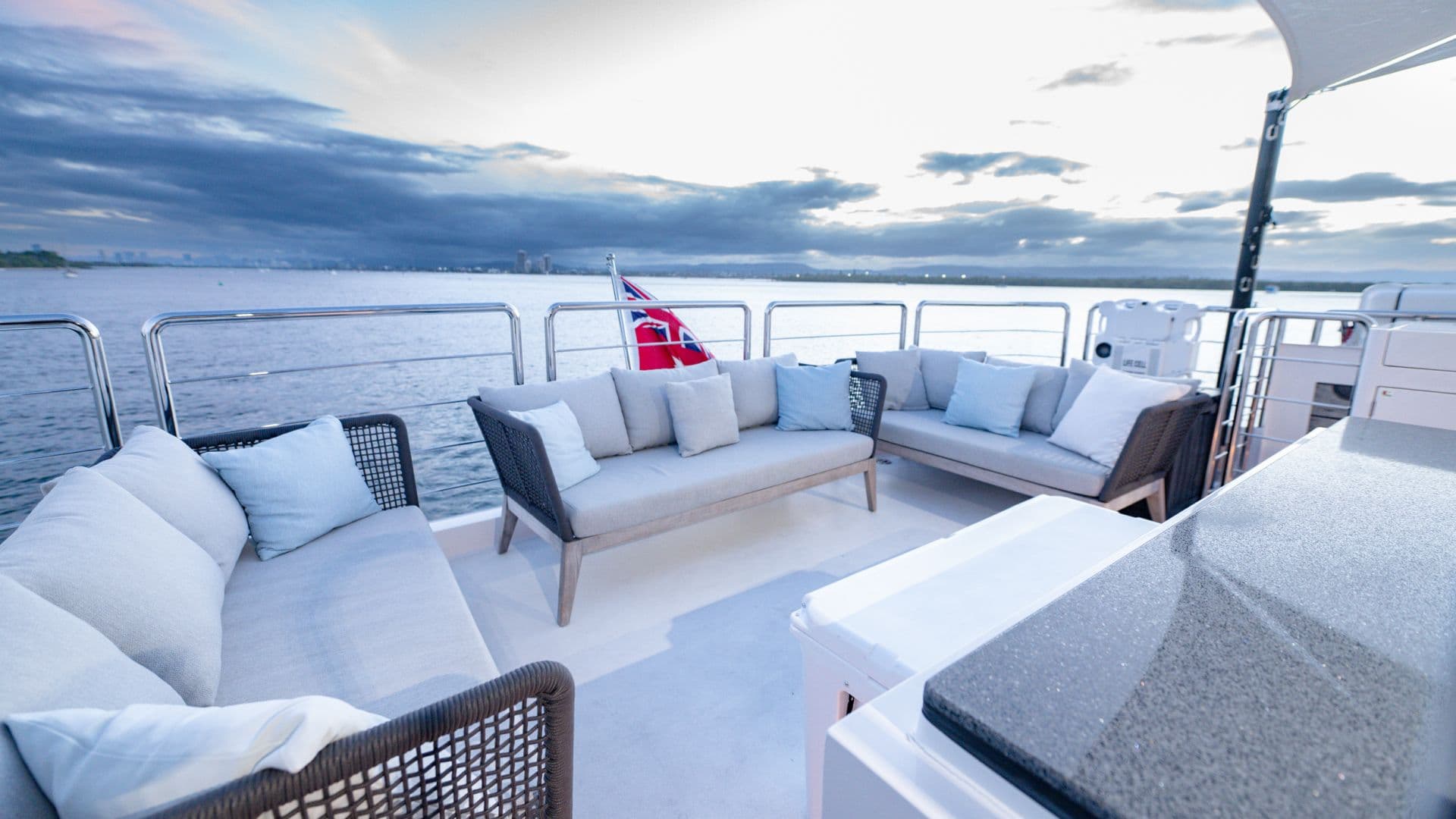 Sun Deck Lounging