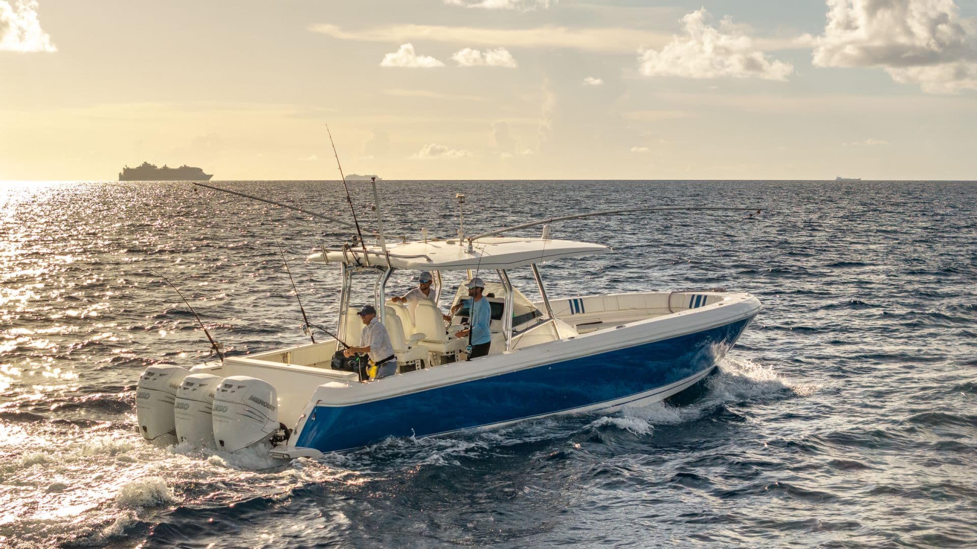 43’ Intrepid Nomad chase tender for fishing