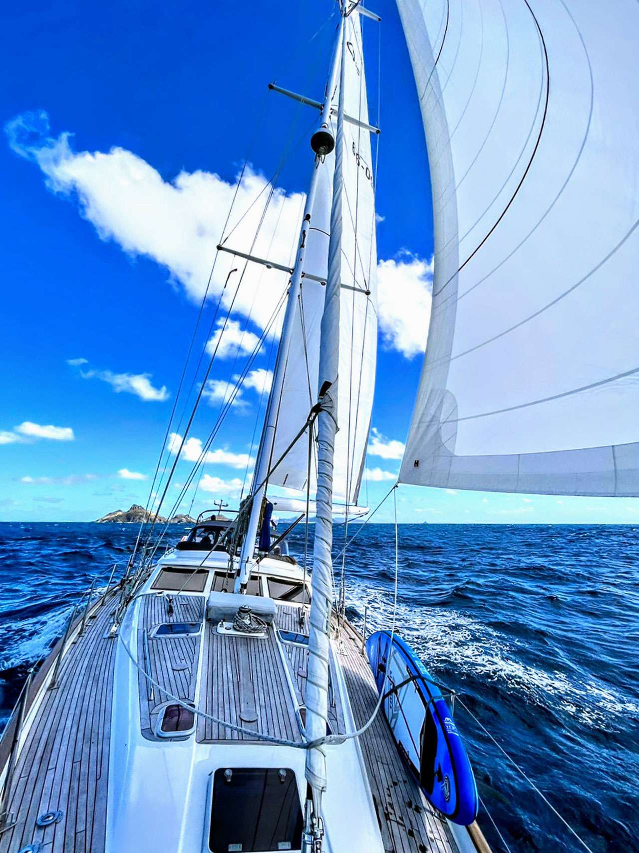 Under full Sail