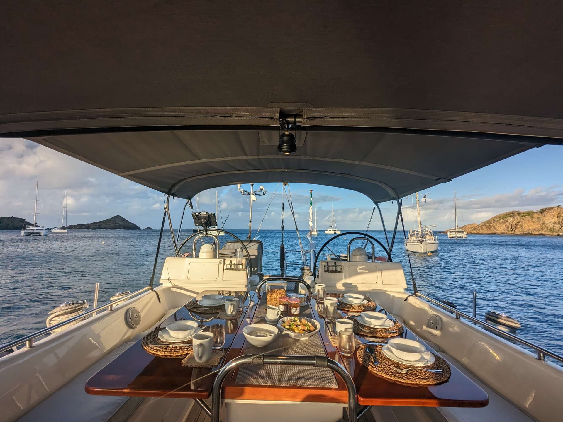 Dine and watch the sunset