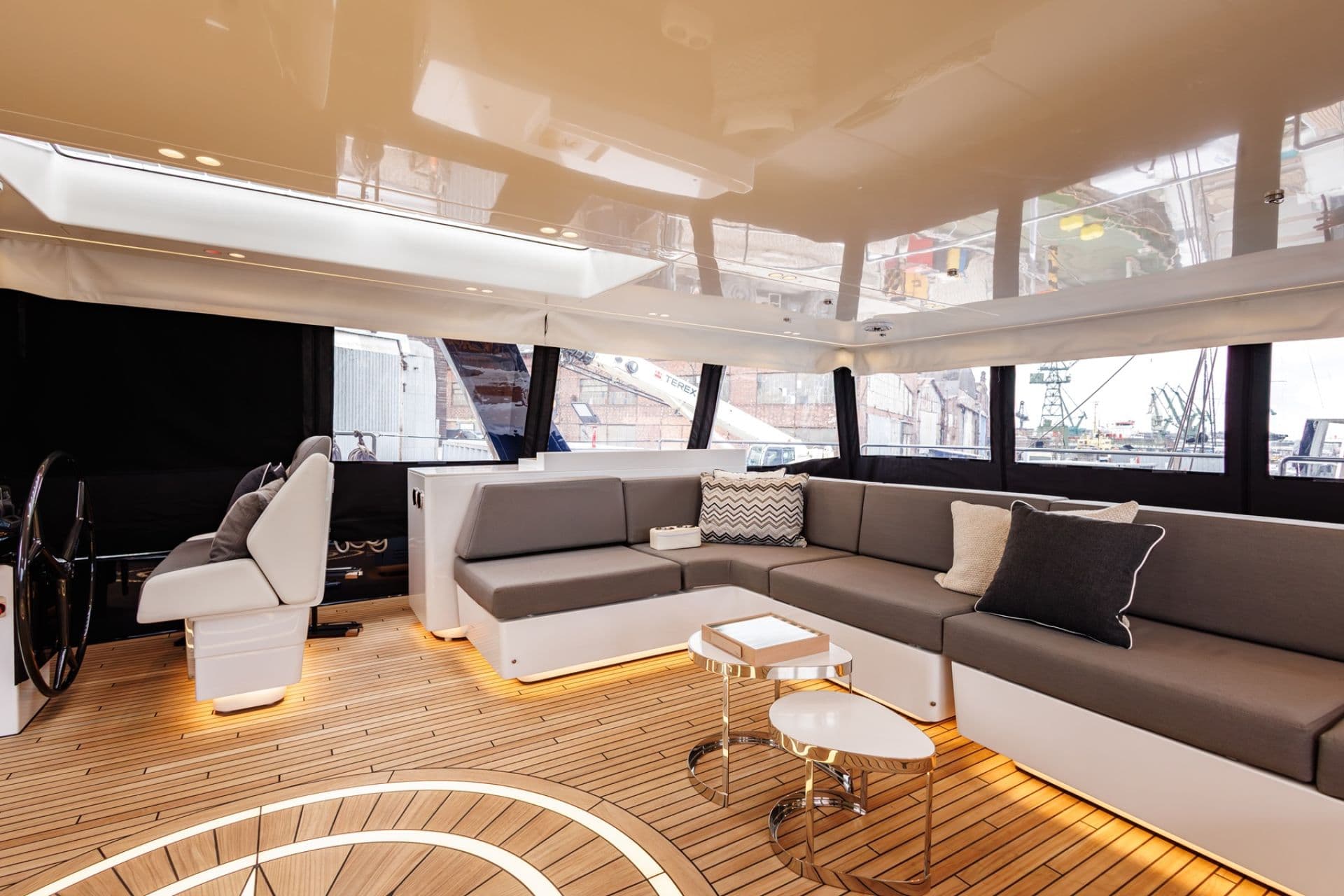 Upper Deck Settee
