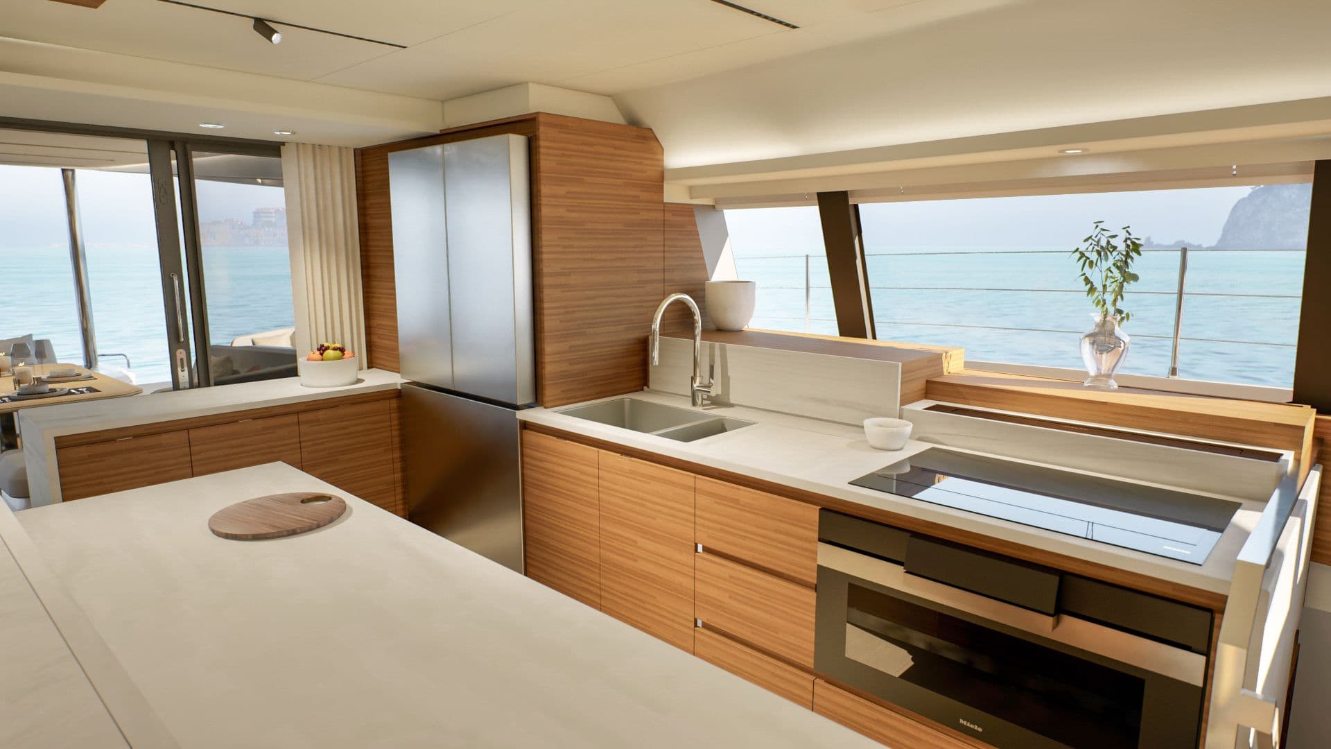 Main salon galley