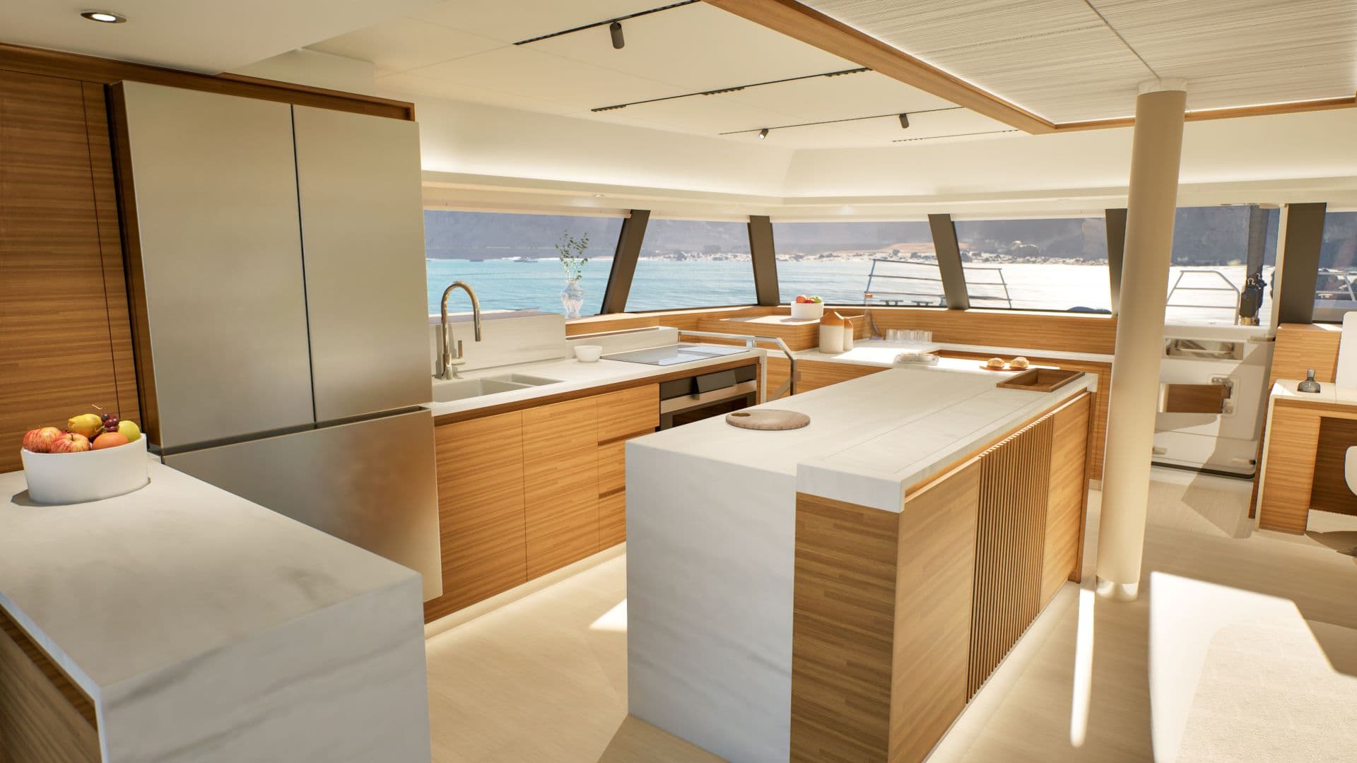 Main salon galley