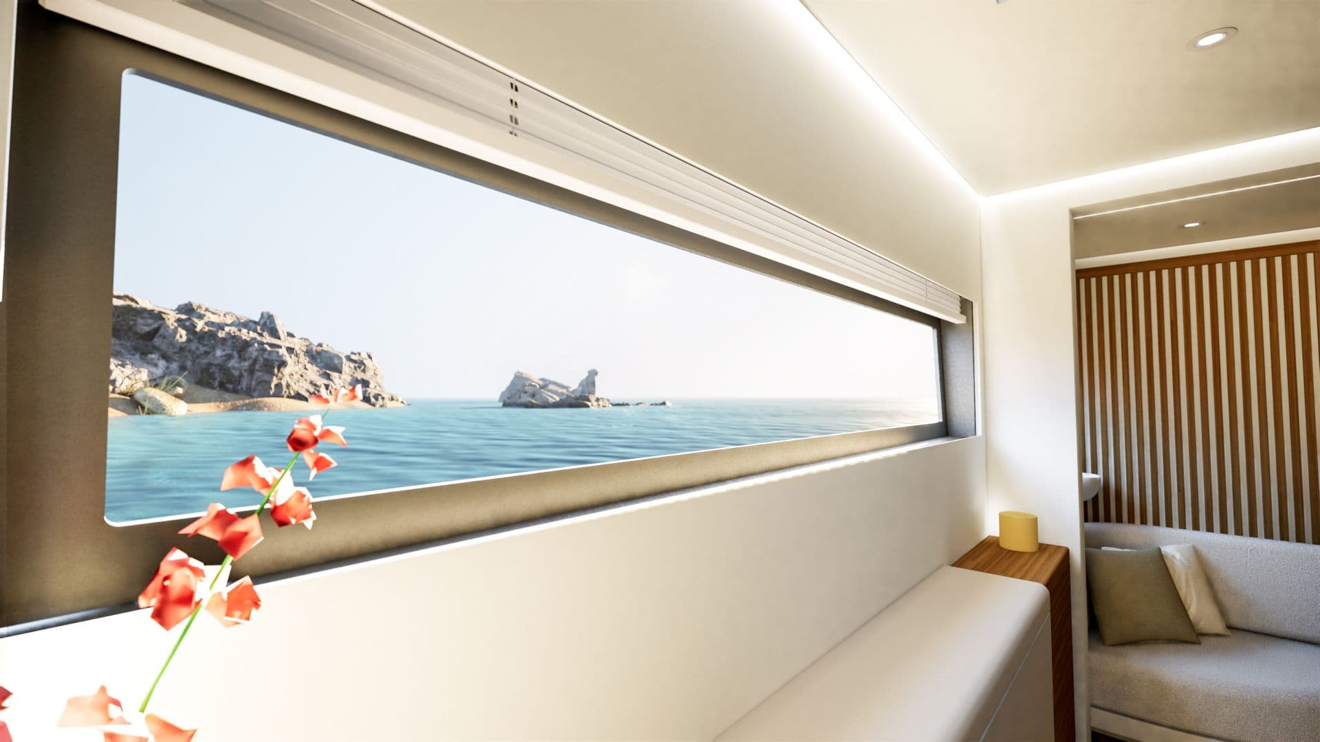 Master cabin view