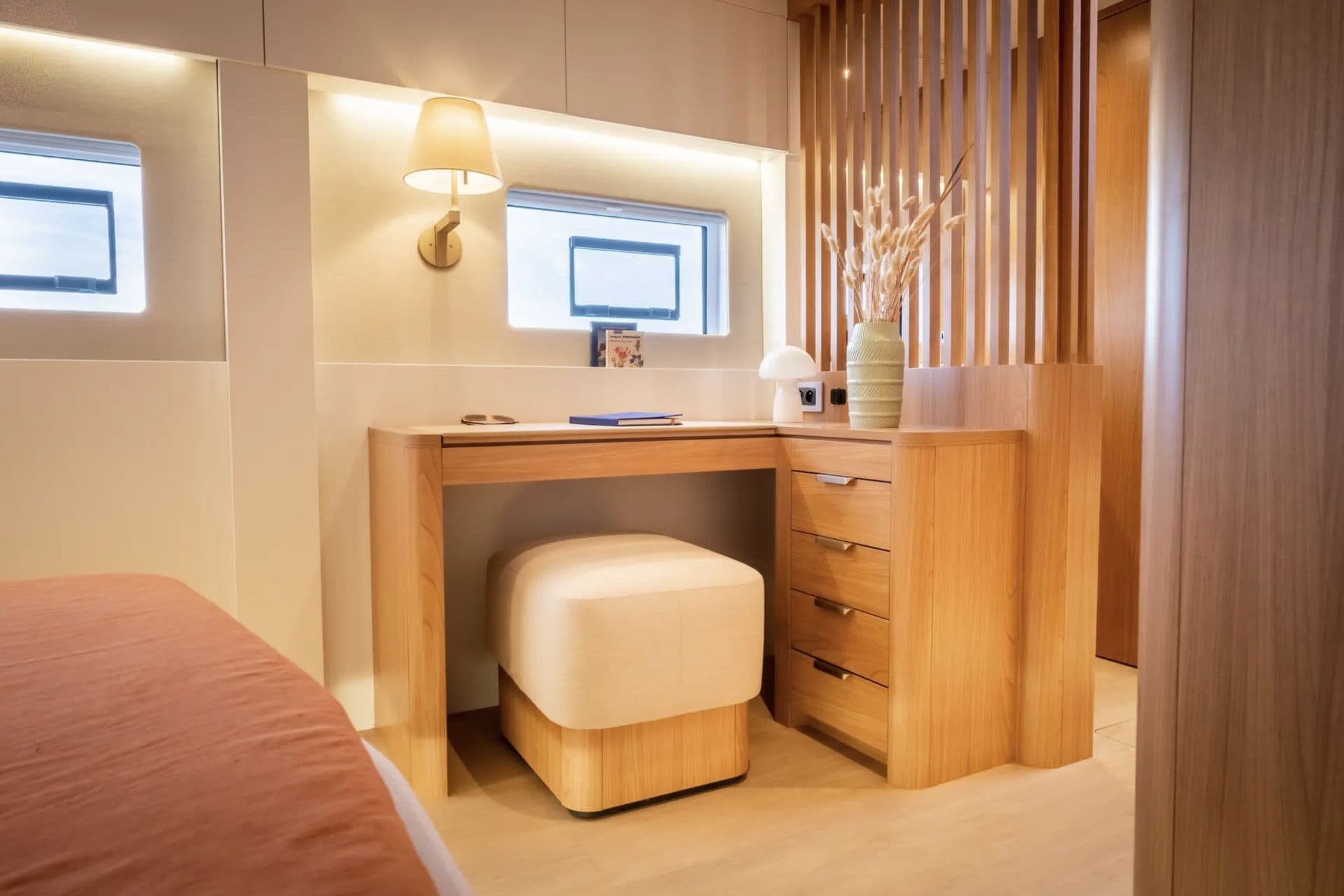 Master cabin desk area