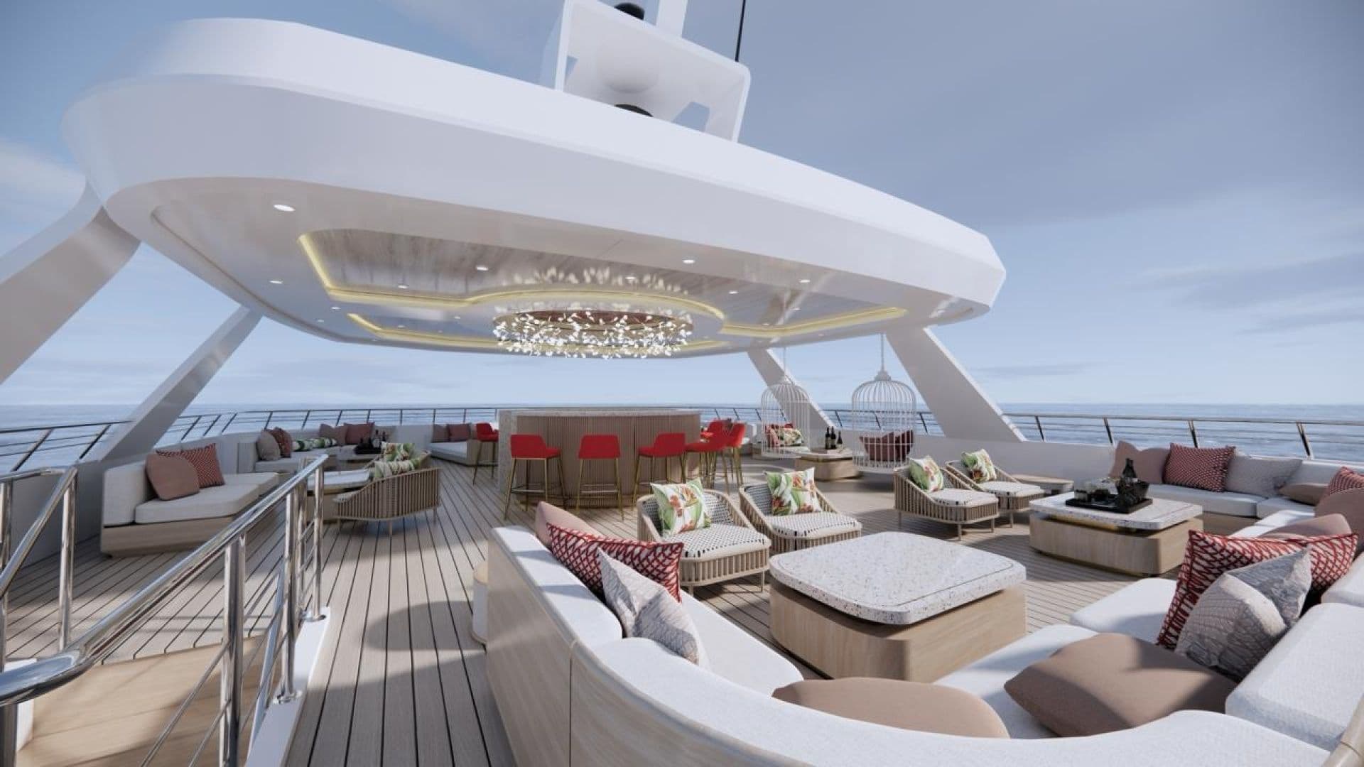 Sky Lounge & Bar Sun Deck Rendering