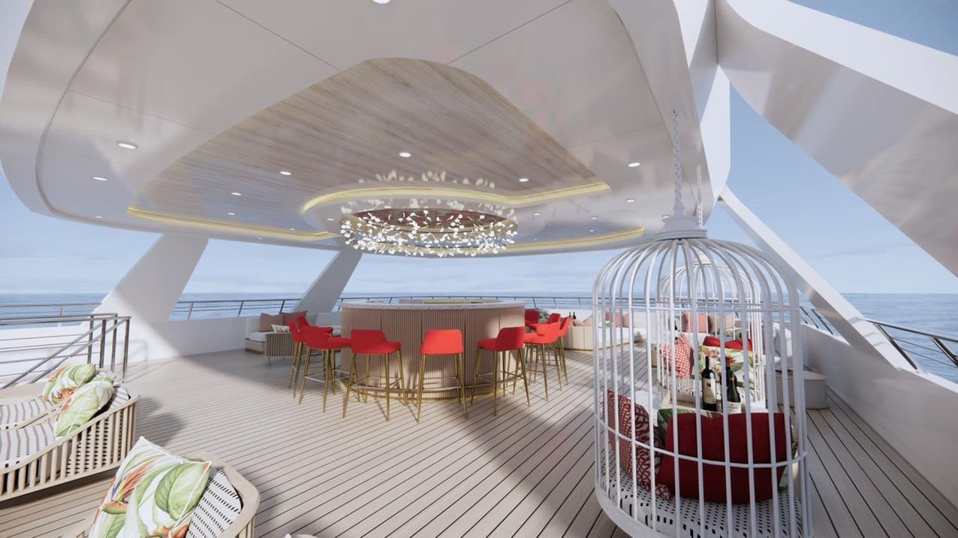 Sky Bar Sun Deck Rendering