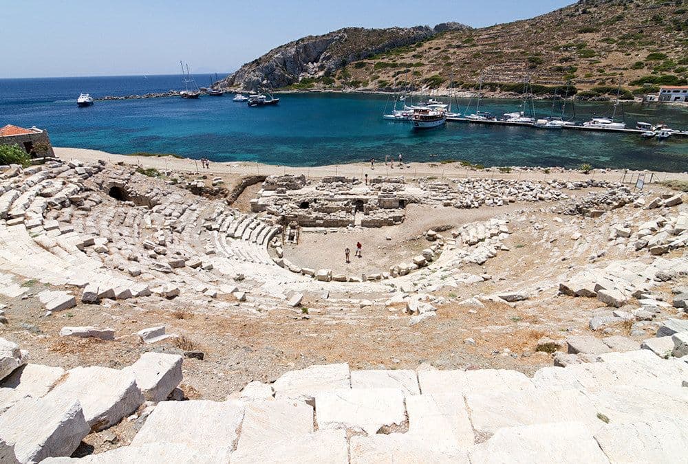 amphitheatre of knidos greece