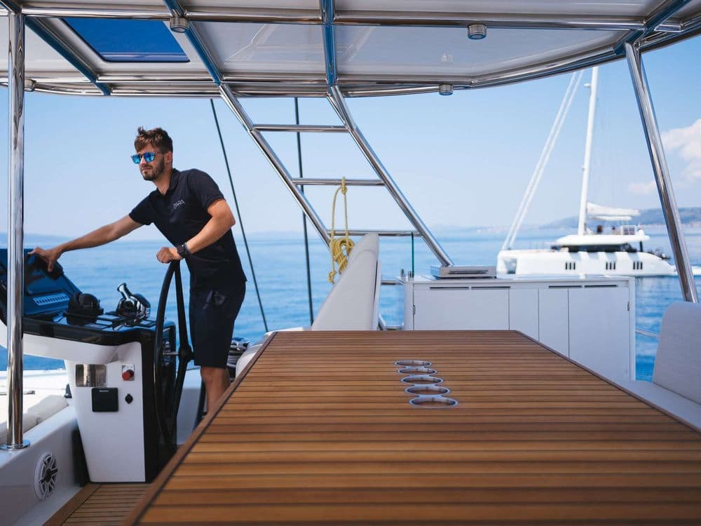 sunreef 50 zara bridge crewed croatia