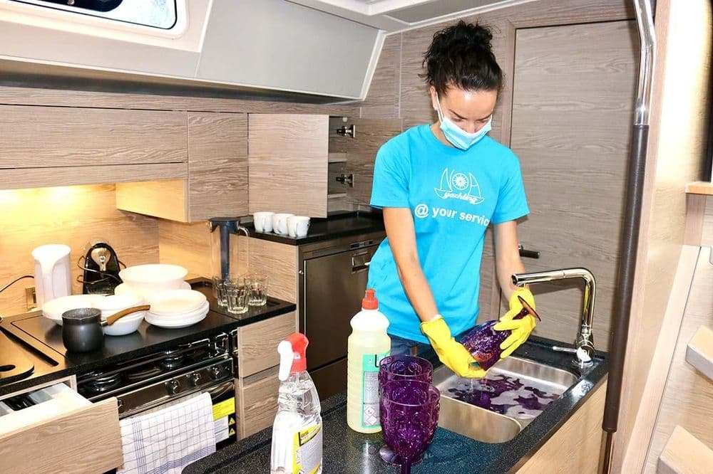 covid cleaning noa crew health