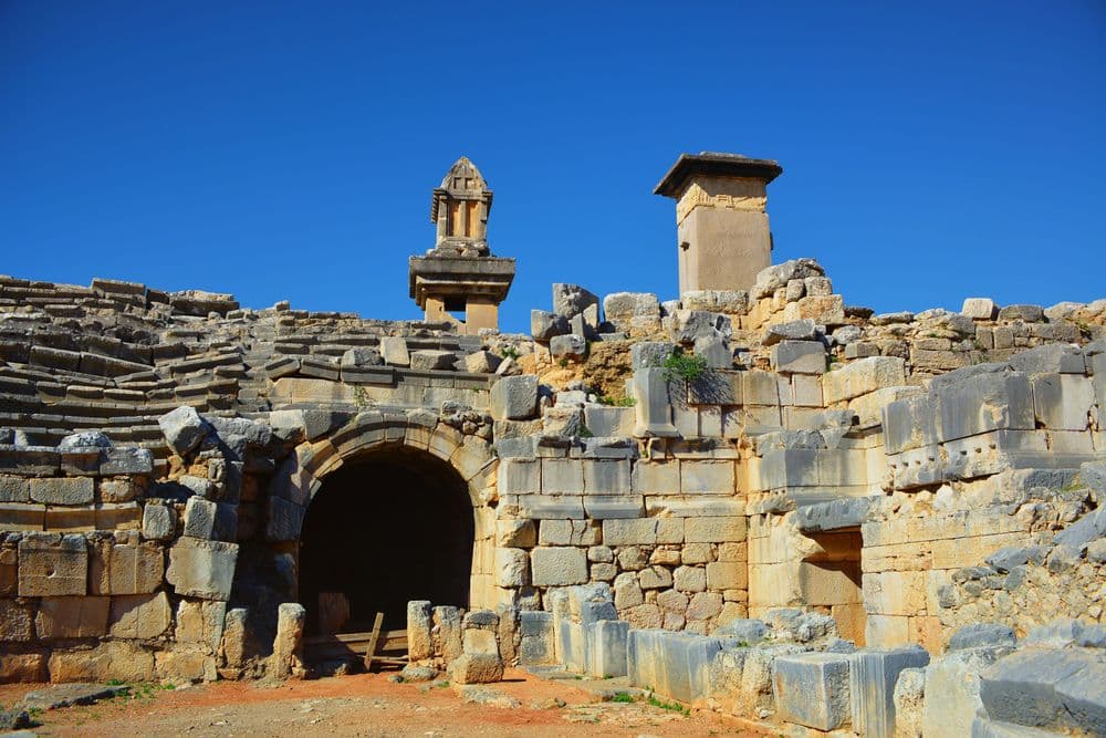 xanthos letoon unesco turkey