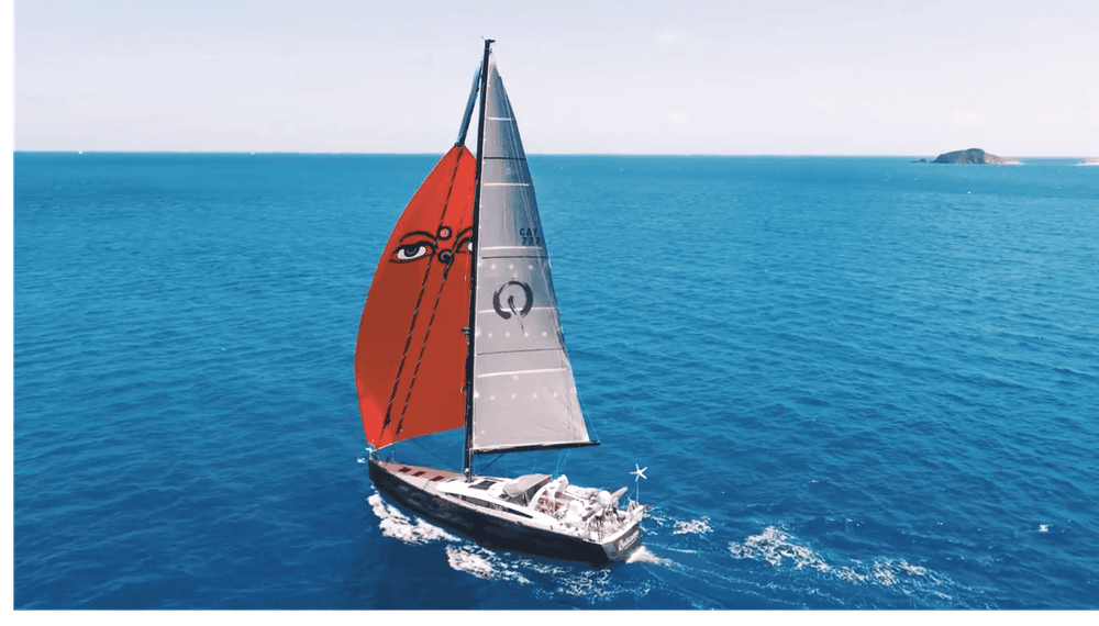 bodhisattva exterior sails up