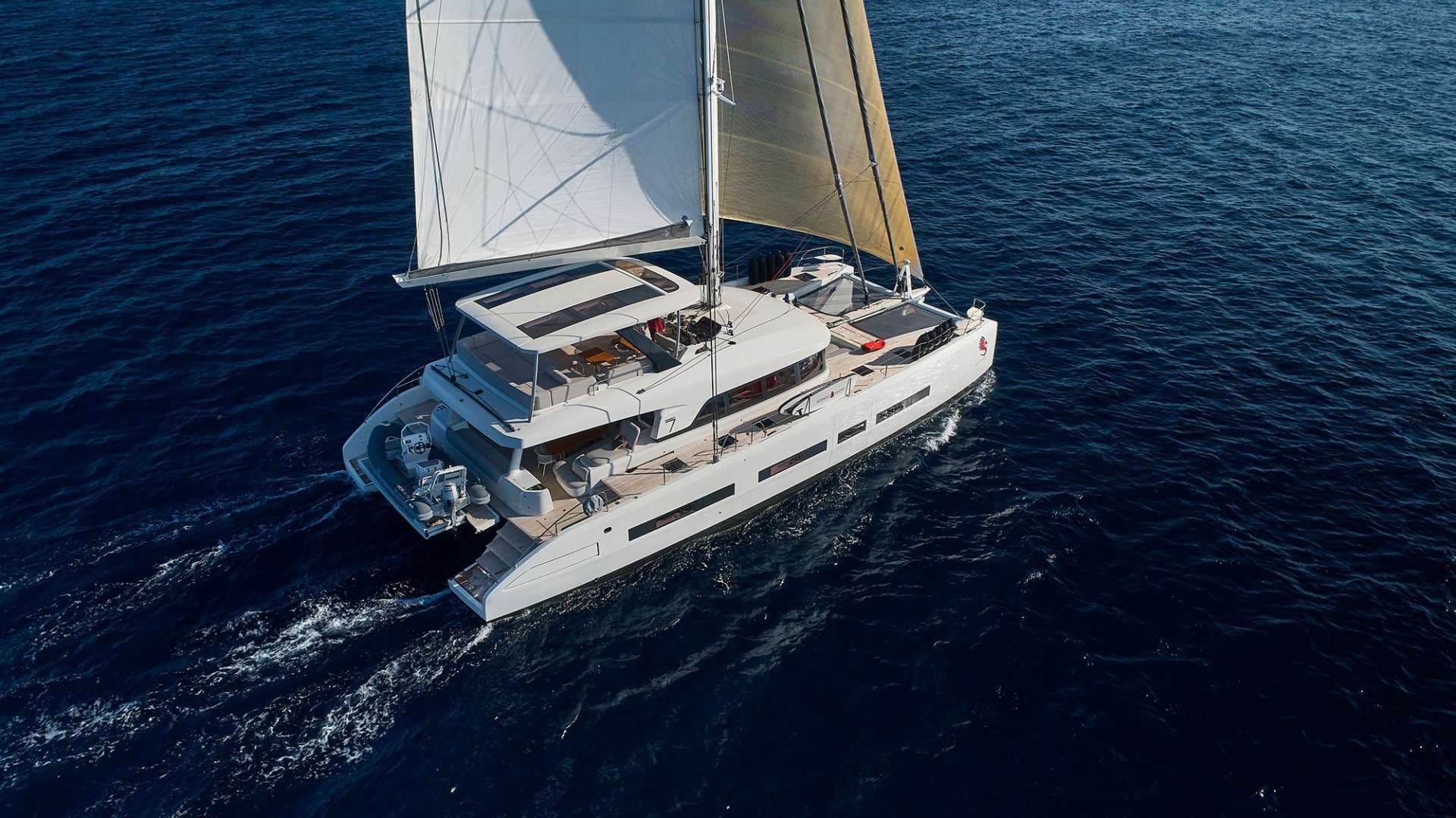 lagoon 77 adriatic dragon exterior crewed croatia