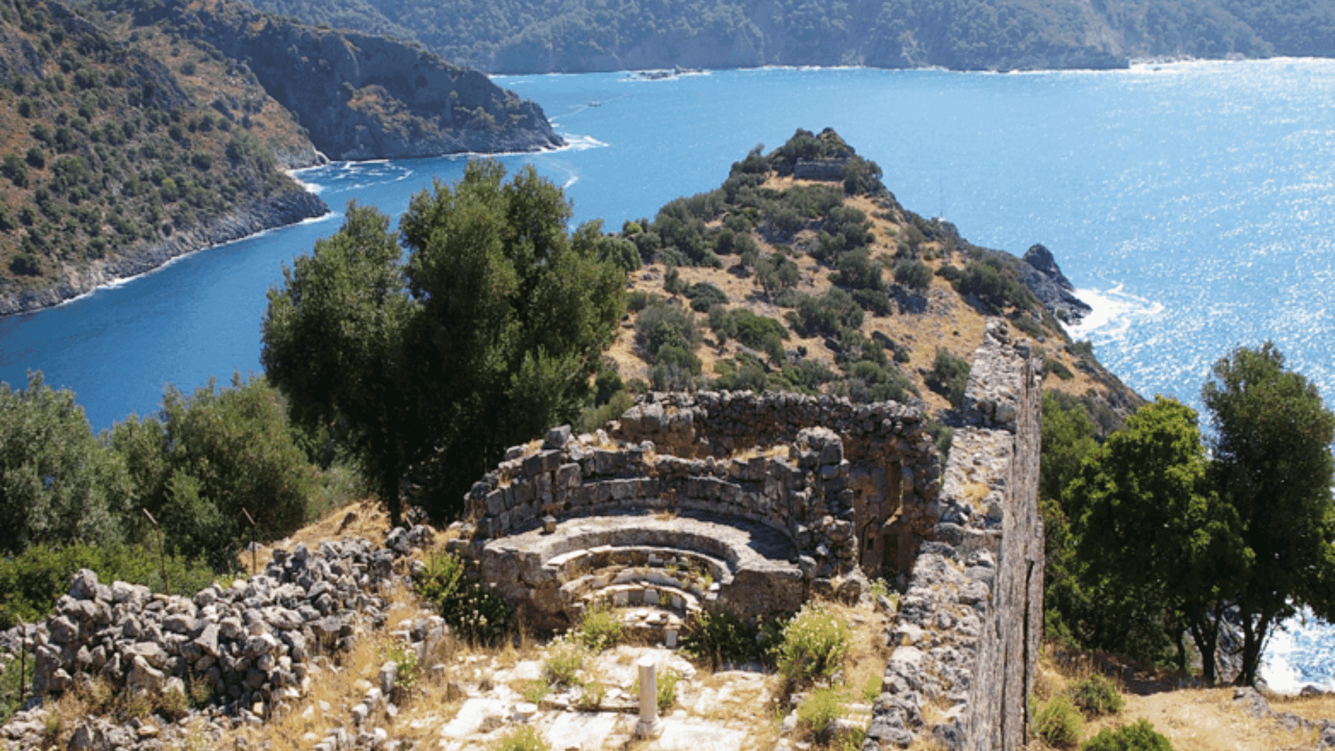 gemiler-mountain-ruins