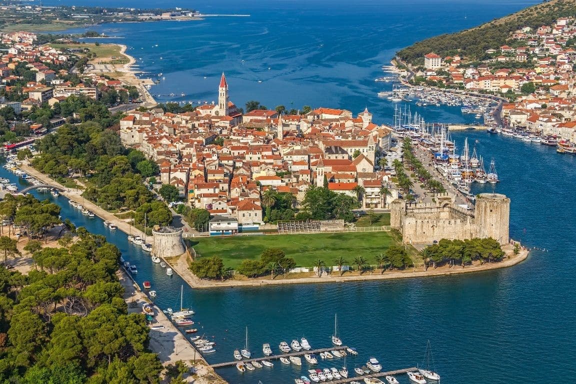 trogir-croatia-aerial