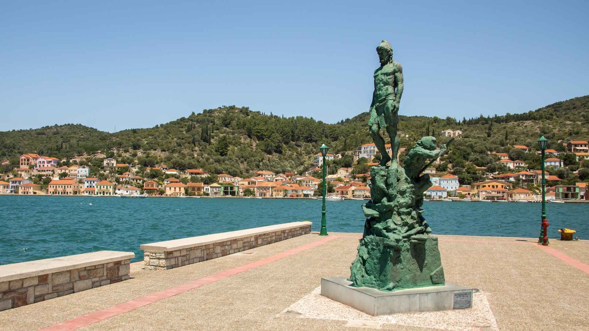 odysseus-statue-vathi-greece