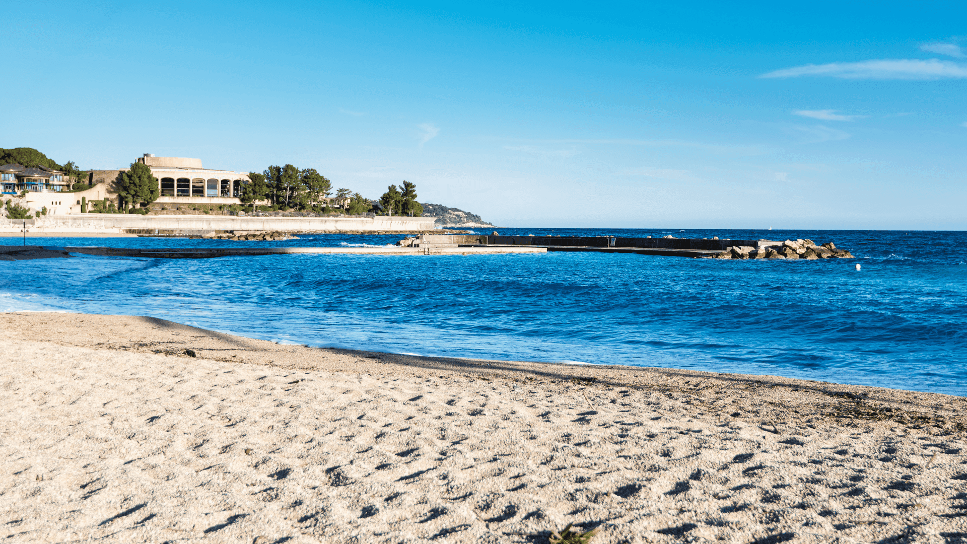 Larvotto Beach in Monaco