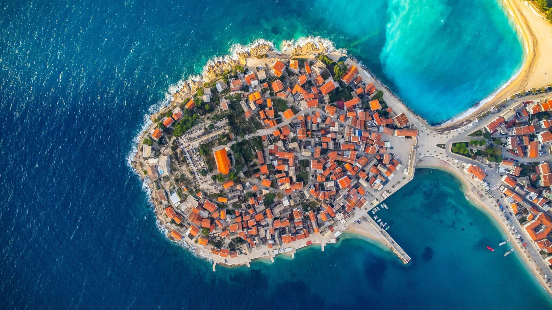 aerial primosten