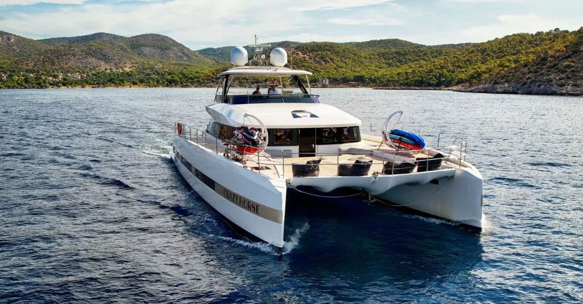 chartering the cyclades crazy horse