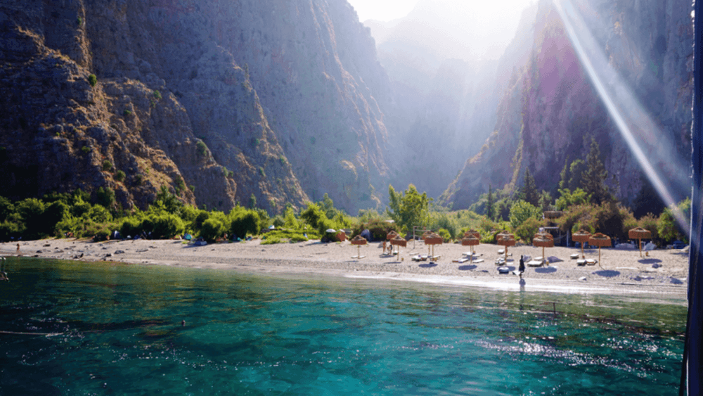 butterfly-valley-beach-sunbeds