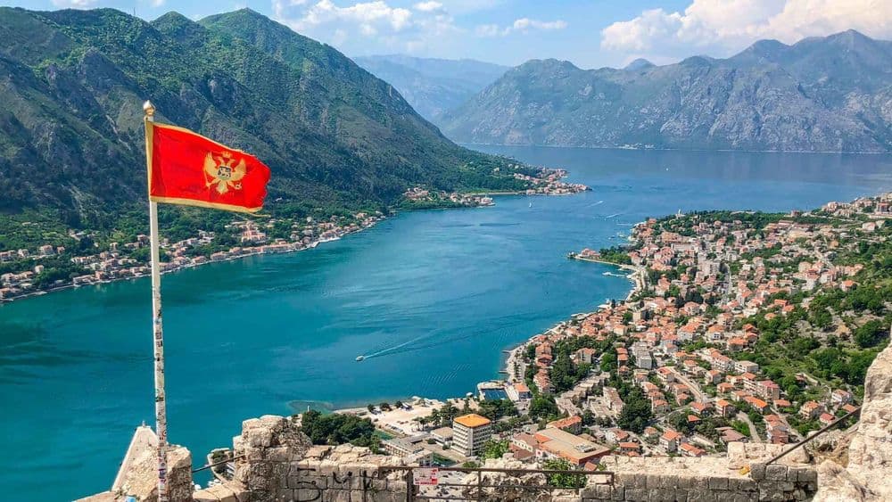 kotor-montenegro-aerial-flag