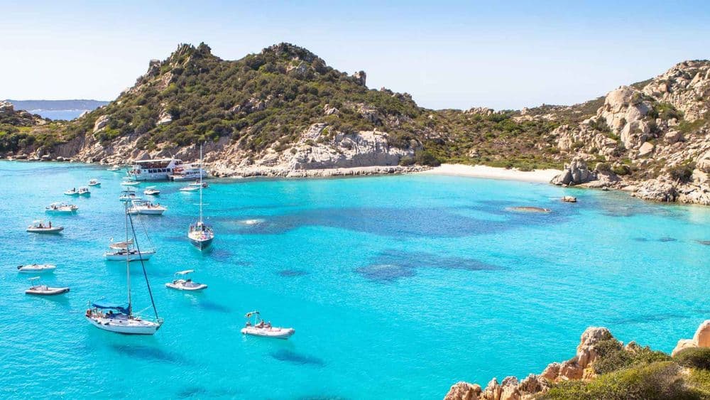 la maddalena anchorage sardinia