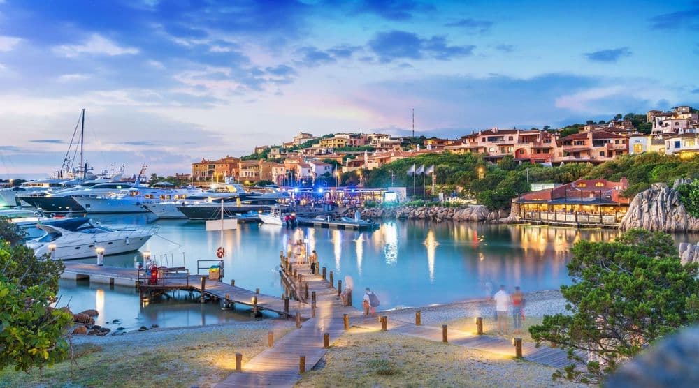 porto-rotondo-sardinia-marina-evening