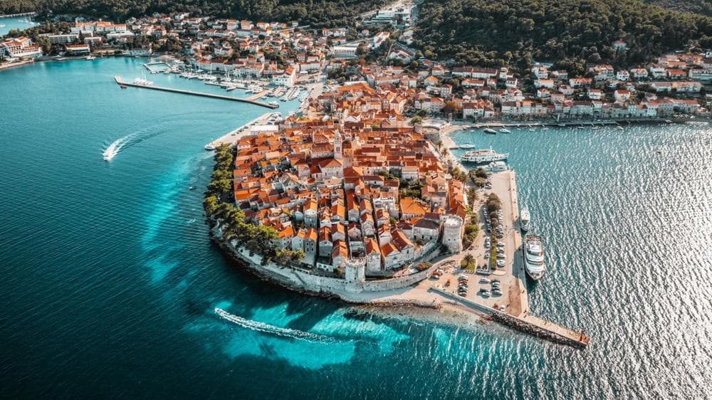 korcula town croatia