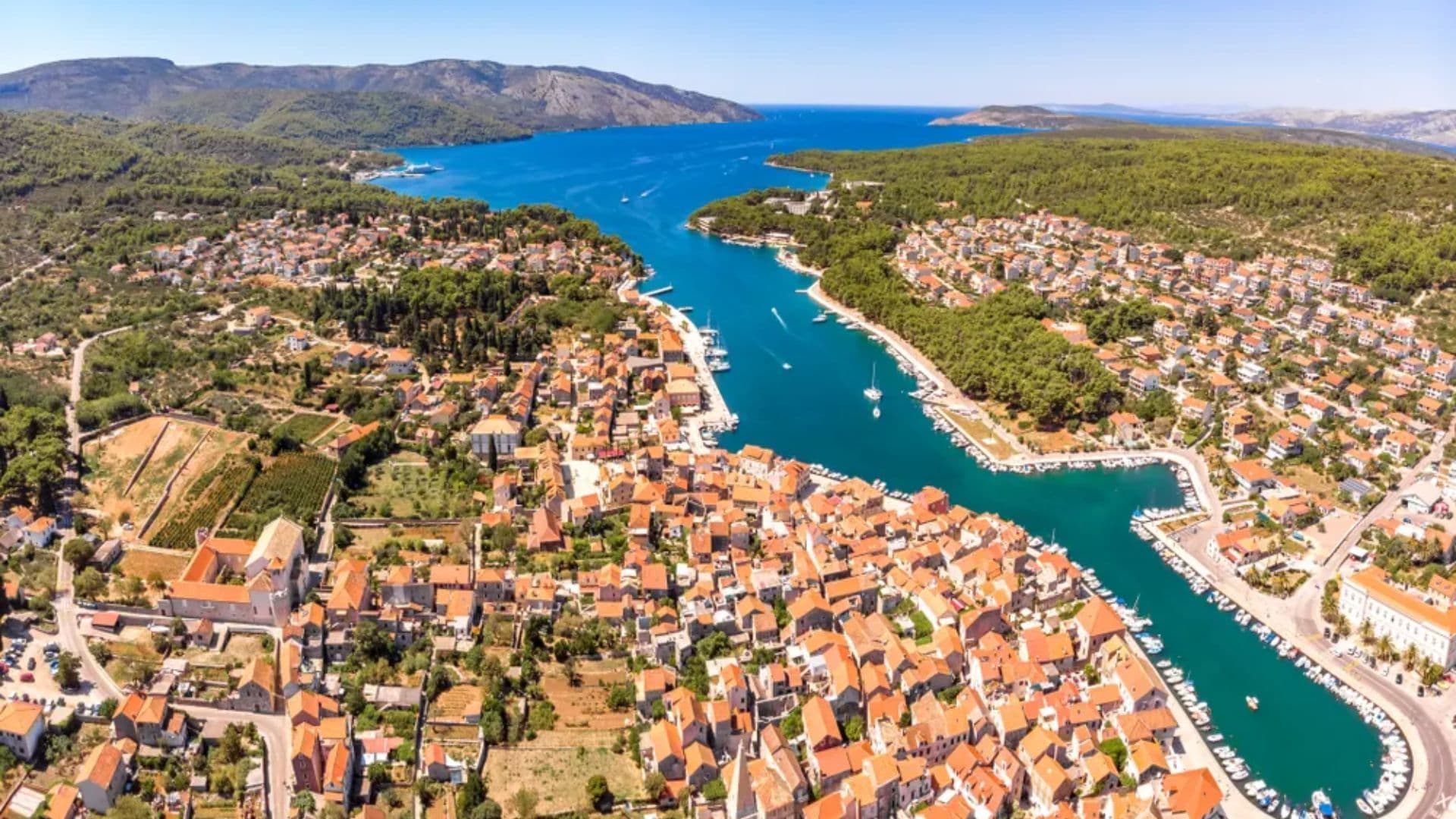 stari grad aerial
